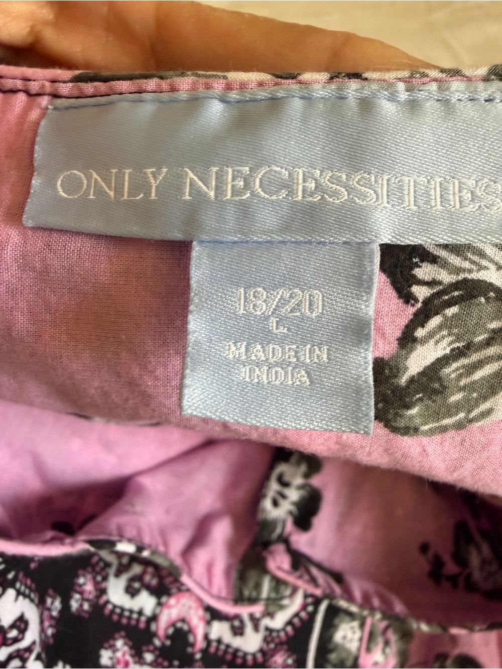 Only Necessities 100% cotton Peony Petal Mixed Print Maxi Dress - Picture 6 of 9